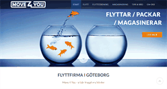 Desktop Screenshot of move4you.se